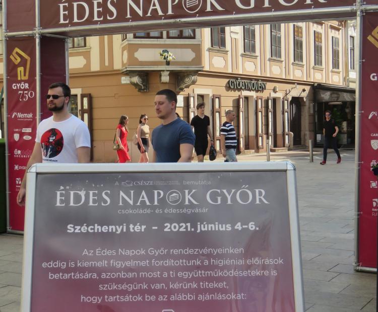 ÉDES NAPOK GYŐR csokoládé- és édességünnep,